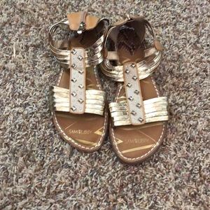 Sam & Libby gold sandals